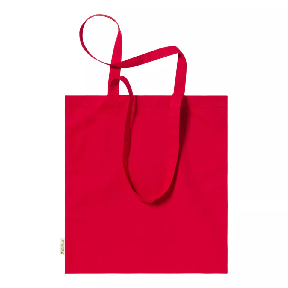 Borough rouge  tote bag en coton 