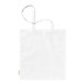 Borough white  cotton shopping bag 