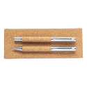 Garrya natural silver pen set 