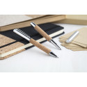 Garrya natural silver pen set 