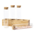Galangal transparent naturelle set porte-épices 