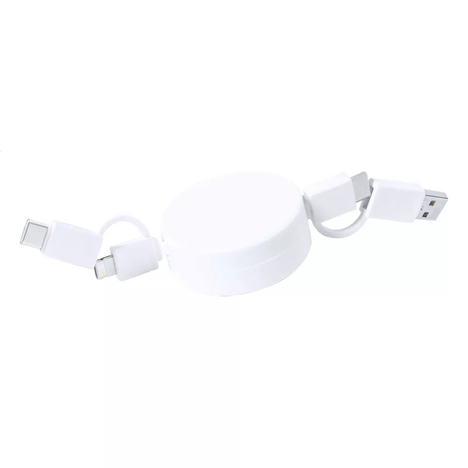 Enari blanc  câble chargeur USB 