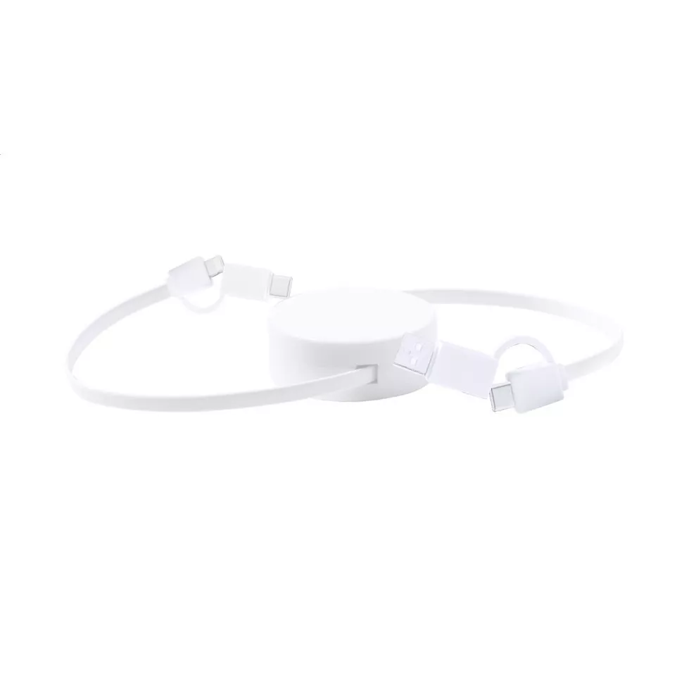 Enari wit  USB oplaadkabel 