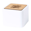 Aflia blanc naturelle Haut-parleur sans fil PLA 