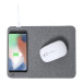 Chapati grijs  muismat met draadloze oplader 