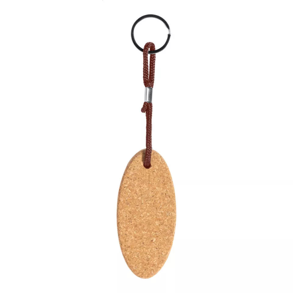 Flocox natural  cork keyring 