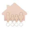 Homey Plus natural  wall key holder 