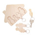 Homey Plus natural  wall key holder 