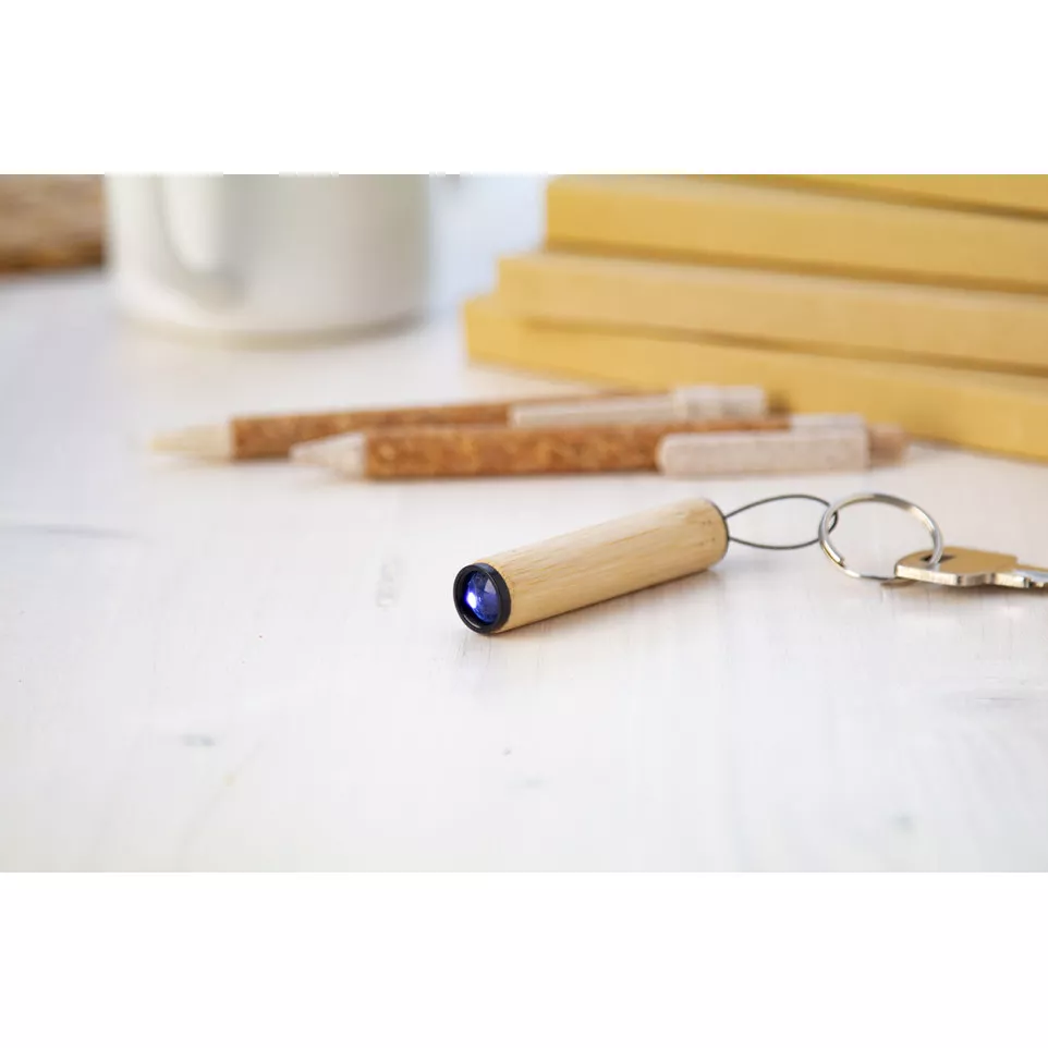 Lampoo natural  bamboo flashlight 