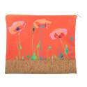 CreaBeauty Cork L white natural custom cosmetic bag 