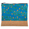 CreaBeauty Cork L black natural custom cosmetic bag 