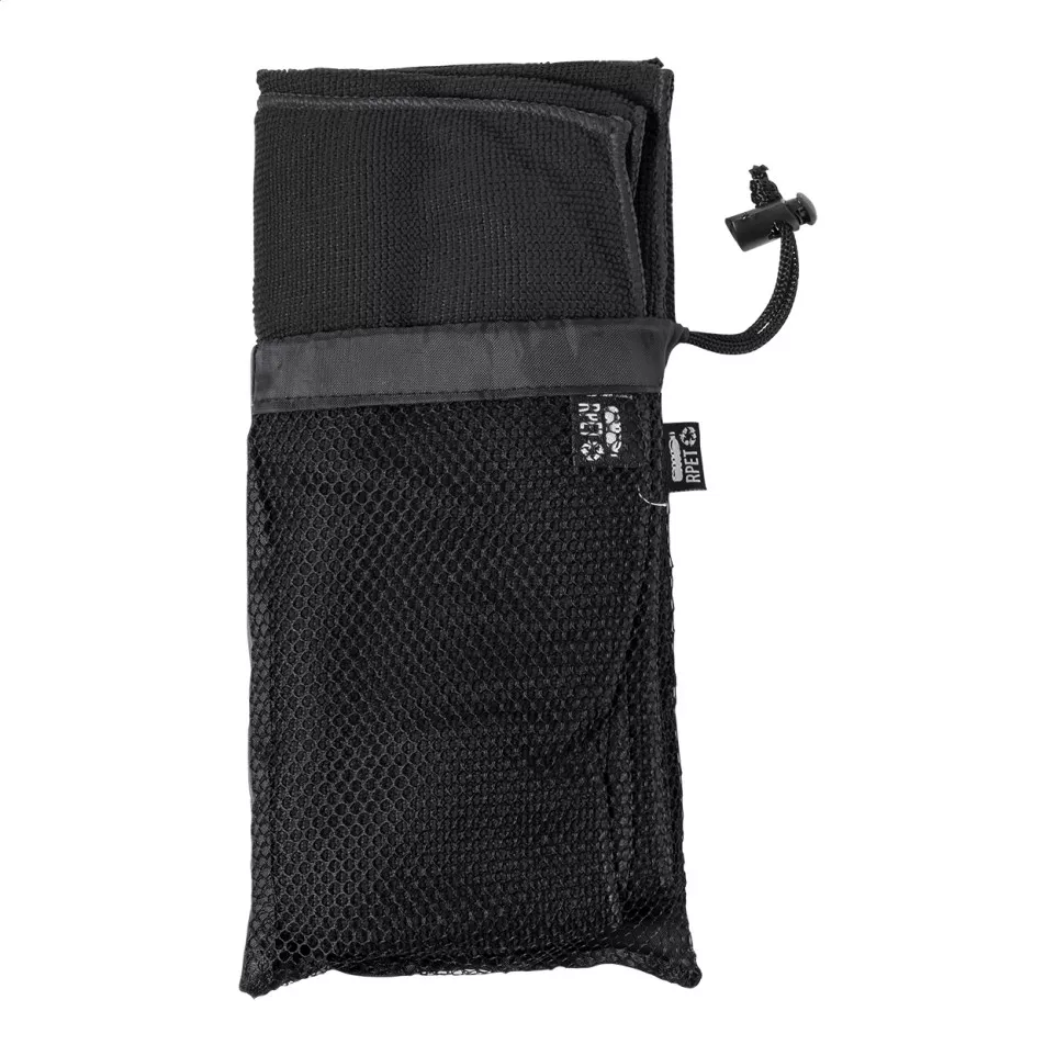Primal noir  serviette en RPET 