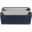 Leitz organisateur bureau portable Hot desking, avec poignées ajustable, gris