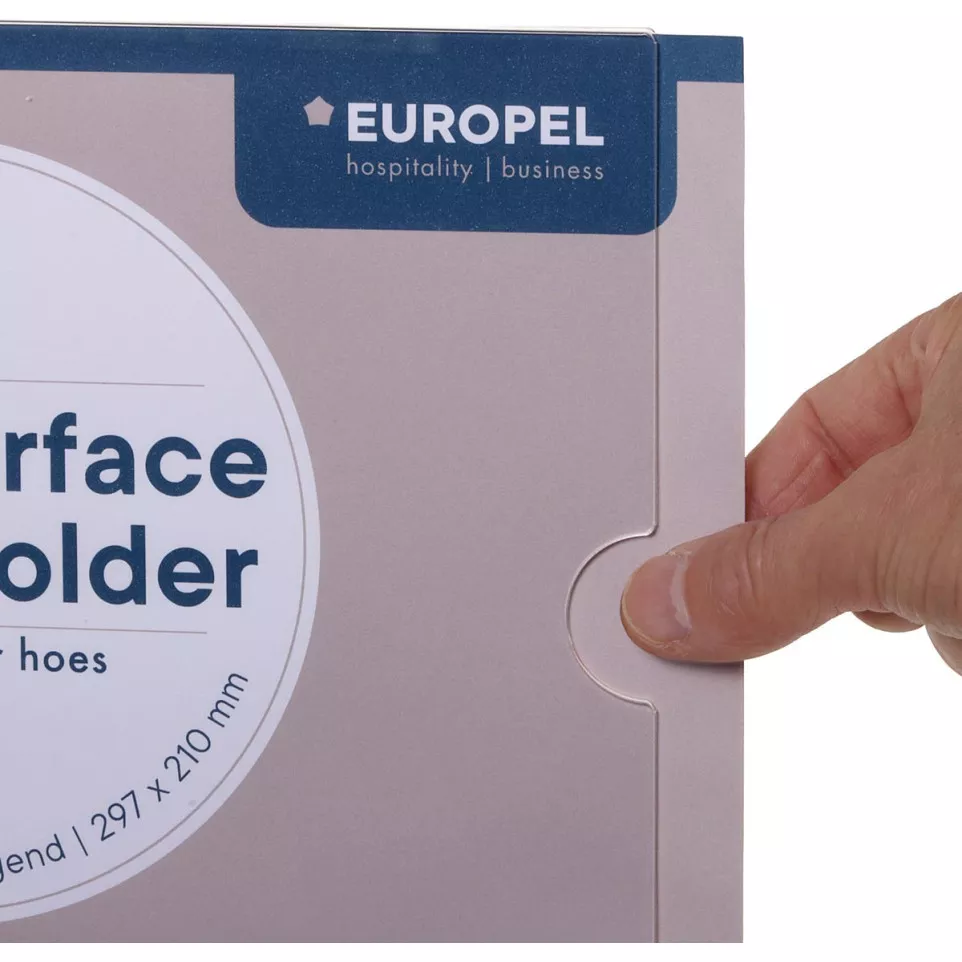 Europel porte-affiche auto-collante,...