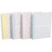 Oxford Floral softcover spiraalschrift, ft B5, 60 vel, gelijnd, 3 geassorteerde designs