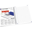 Oxford Floral softcover spiraalschrift, ft B5, 60 vel, gelijnd, 3 geassorteerde designs