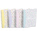 Oxford Floral Polybound Spiral Notebook A5 60 Sheets 5mm Grid Assorted Designs