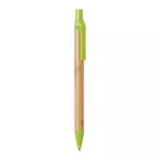 Slothic vert citron naturelle stylo bille en bambou 