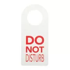 Disturb wit  custom made deurhanger 