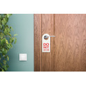 Disturb blanc  accroche-porte sur mesure 