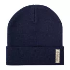 Bloony donker blauw  wintermuts van biologisch katoen 