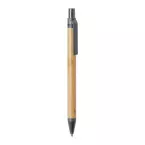 Slothic black natural bamboo ballpoint pen 