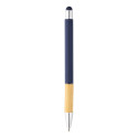 Borbox donker blauw  touch balpen 