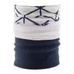 CreaScarf Winter blauw  custom made multifunctionele sjaal 