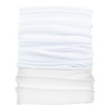 CreaScarf Winter blanc  écharpe multifonctions sur mesure 