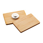BooBadge natural  bamboo...