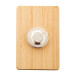 BooBadge naturelle  Badge en bambou 