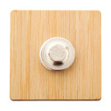 BooBadge naturelle  Badge en bambou 