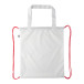 CreaDraw Shop RPET red white custom drawstring bag 