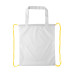 CreaDraw Shop yellow white custom drawstring bag 