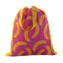 CreaDraw Shop yellow white custom drawstring bag 