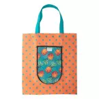 SuboShop Fold B blanc noir sac shopping non-tissé personnalisé 
