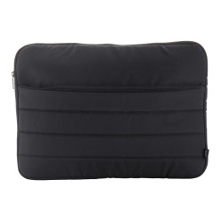 Laddex zwart  RPET-laptoptas 