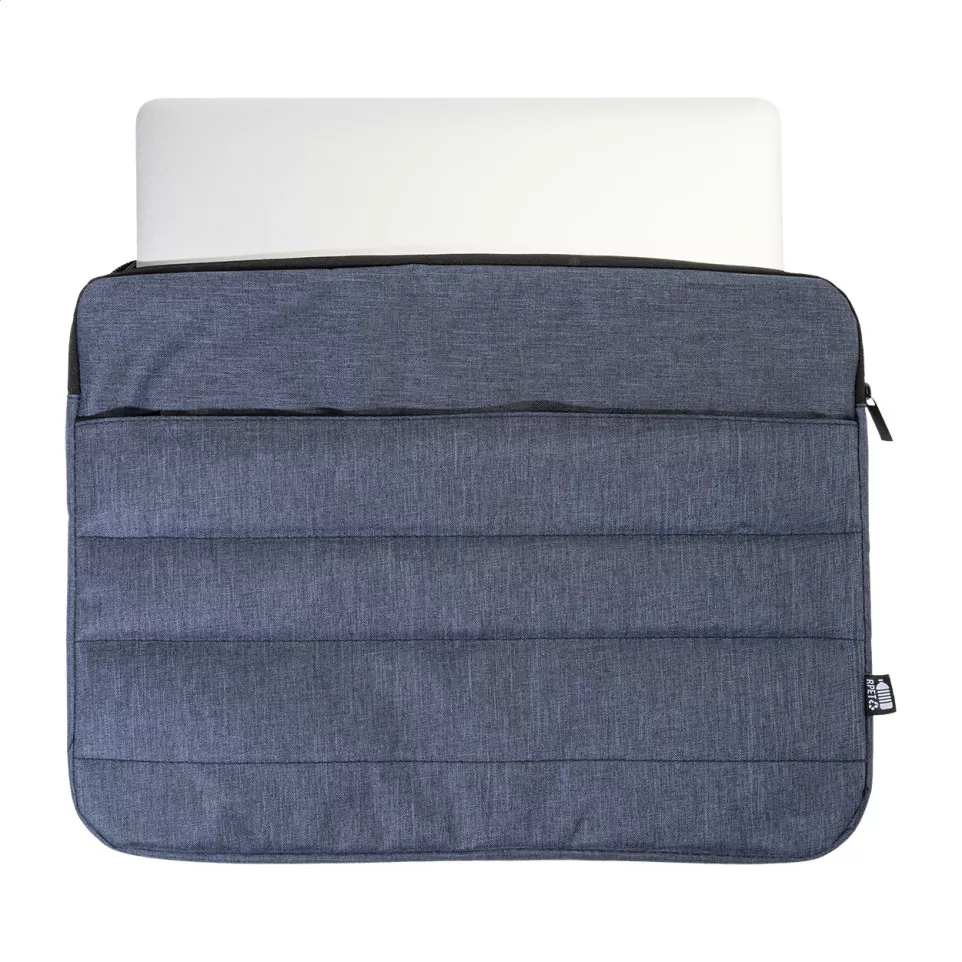 Laddex donker blauw  RPET-laptoptas 