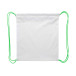 CreaDraw Kids green white custom drawstring bag for kids 