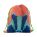 CreaDraw Kids green white custom drawstring bag for kids 