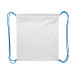 CreaDraw Kids blue white custom drawstring bag for kids 