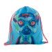 CreaDraw Kids rood wit custom made gemaakte tas met trekkoordsluiting voor kinderen 
