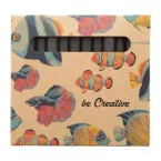 Craxon 12 Eco naturelle  set de 12 crayons de couleurs personnalisés 