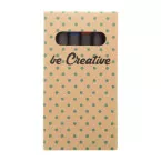 Craxon 6 Eco naturelle  set de 6 crayons de couleurs personnalisés 