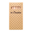 Penxil 6 Eco naturelle  set de 6 crayons personnalisés 