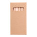 Penxil 6 Eco natuurlijk  custom made 6-delige potloodset 