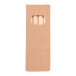 Penxil 4 Eco natuurlijk  custom made 4-delige potloodset 