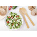 Escaro natuurlijk  salade lepel set 