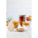 Bondina L transparent natural glass thermo cup 