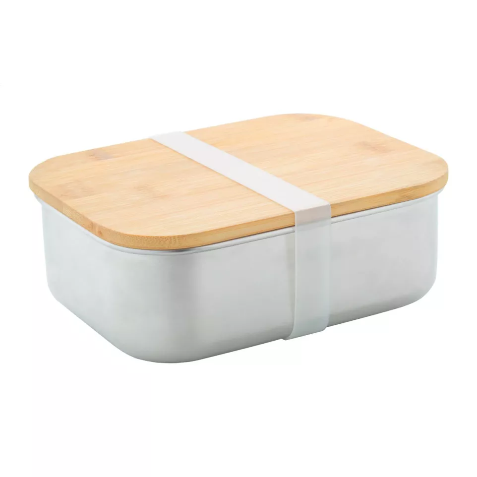 Ferroca argenté  lunch box en acier...